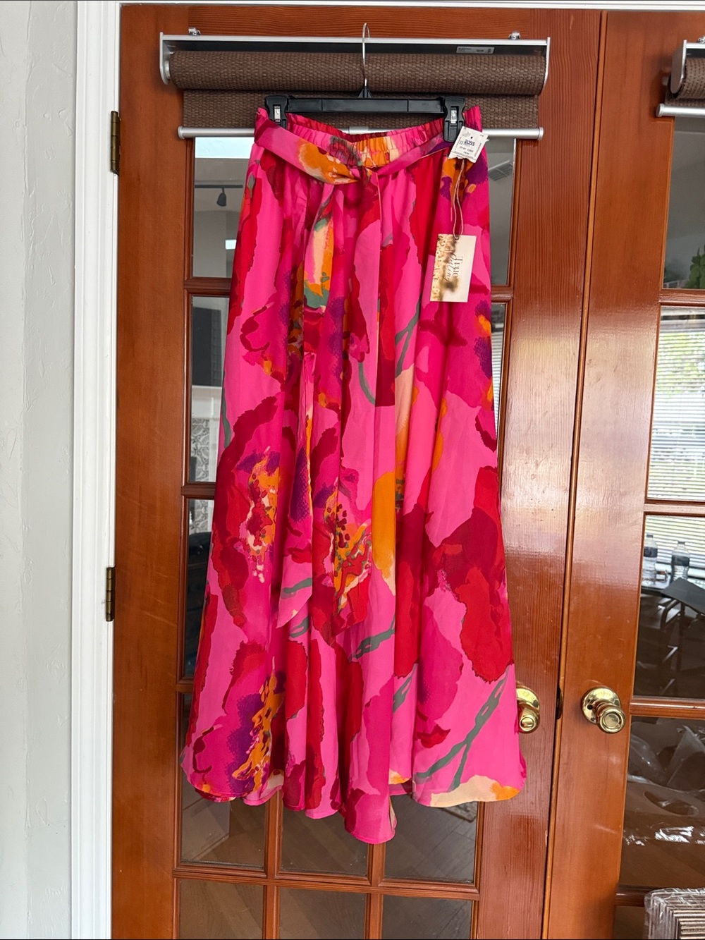 True destiny, floral maxi skirt NWT